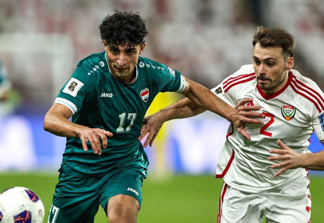 المنتخب العراقي يفوز على نظيره الإماراتي بهدفين مقابل هدف ويتأهل إلى الملحق الثاني المؤهل إلى كأس العالم.