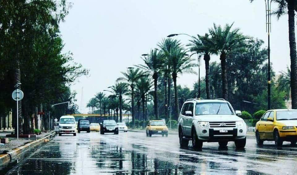 الانواء الجوية: امطار متفرقة مع انخفاض درجات الحرارة عموم البلاد.
