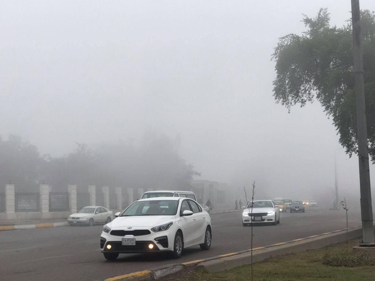 المرور: تحديد سرعة الـ40 كم/س كحد أقصى عند القيادة في الضباب.