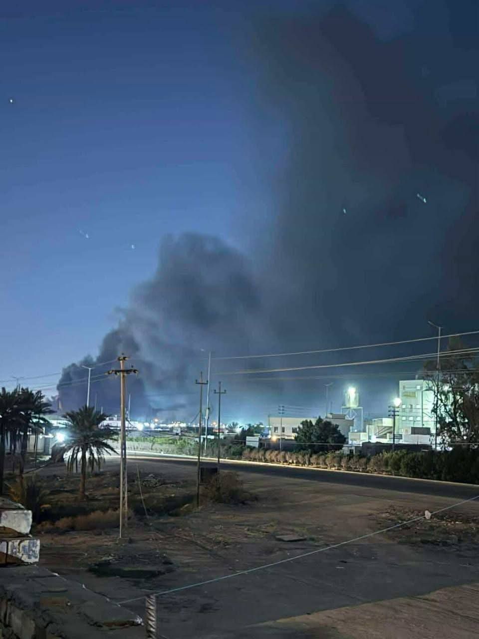 🔴 عدوان أمريكي – صهيوني يستهدف اطراف مستشفى الحسين التعليمي بالسماوة.