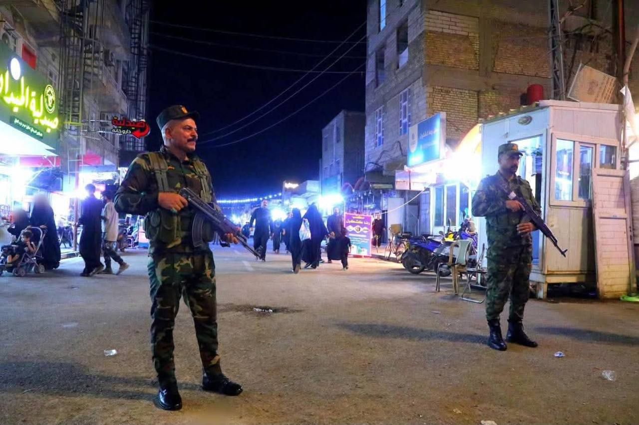 ليلة عاشوراء.. الحشد الشعبي يعزز انتشاره الأمني في المدينة القديمة بالنجف الأشرف.