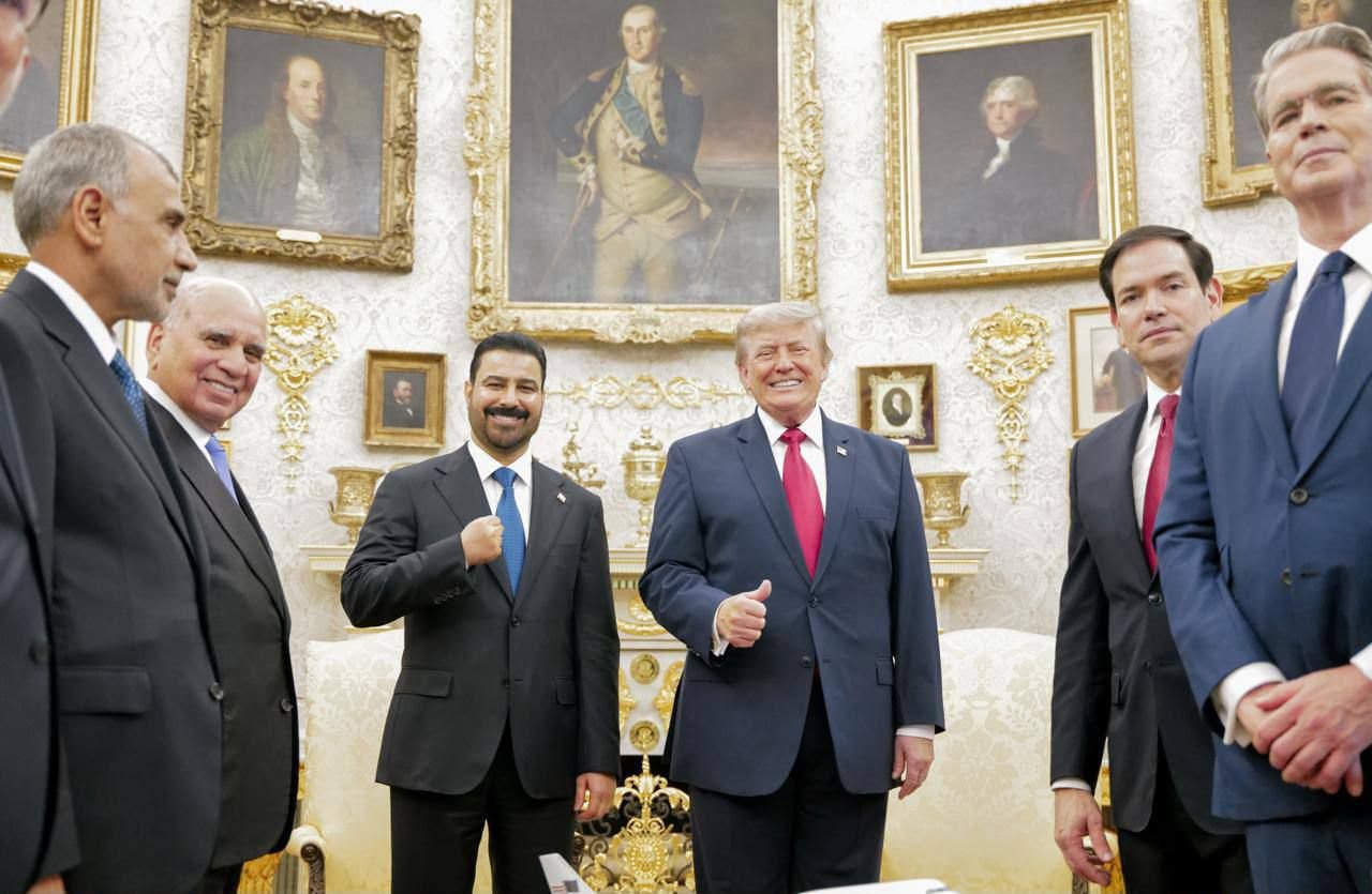 ترامب: العراق بلد عظيم والزيدي شخص رائع.ترامب: الزيدي سيصبح زعيماً على مستوى الشرق الأوسط.