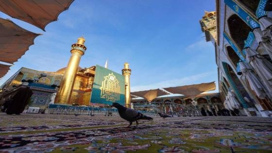 بالصور |اجواء الزيارة المباركة في الصحن العلوي الشريف.