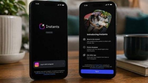 🔴 انستغرام تطلق تطبيقاً جديداً يحمل اسم “Instants” يركز على مشاركة الصور العفوية بنحو مؤقت، في محاولة لإحياء تجربة إنستغرام القديمة القائمة على مشاركة اللحظات السريعة بعيداً عن المحتوى المُعدّل الذي يهيمن على المنصة حالياً.